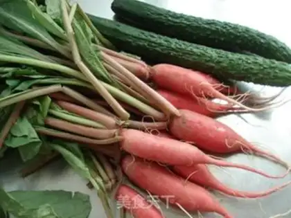 Make Sugar and radish step 0