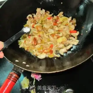 Make Scrambled intestines step 9