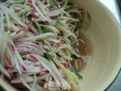 Make Sugar and radish step 4