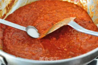 Make The pasta sauce step 9