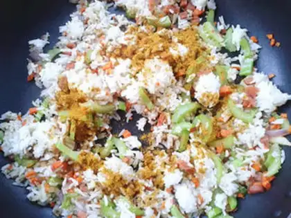 Make Cracker rice step 3