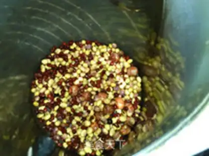 Make Red Bean Lotus Mashed step 2