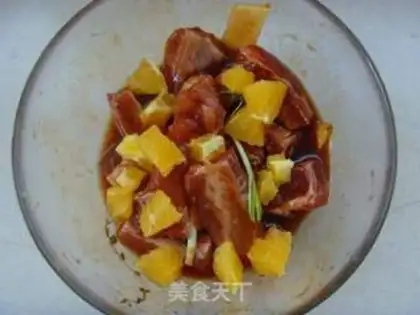 Make Fruit-cooked rice chops step 2