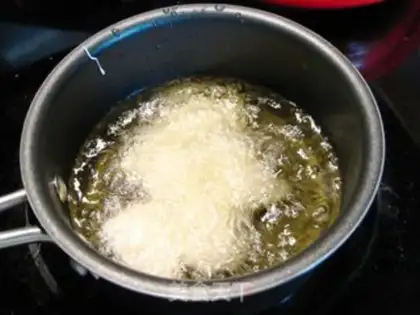 Make Catch the fried cod chips step 2