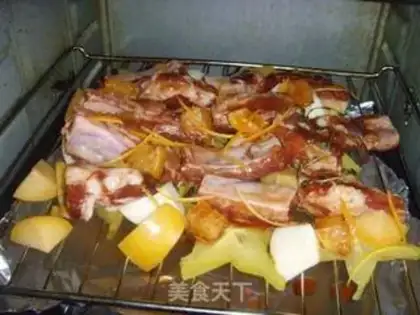 Make Fruit-cooked rice chops step 5