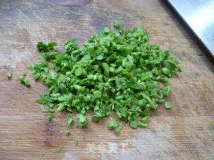 Make Snack eggcake step 1