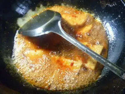 Make Sour chili chicken step 10