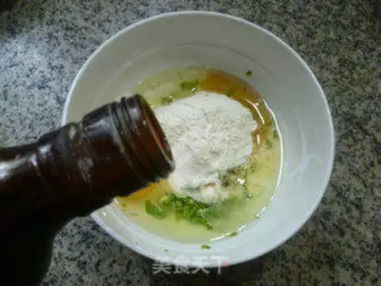 Make Snack eggcake step 4