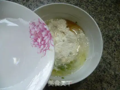 Make Snack eggcake step 6