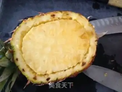 Make Pineapple chicken step 1