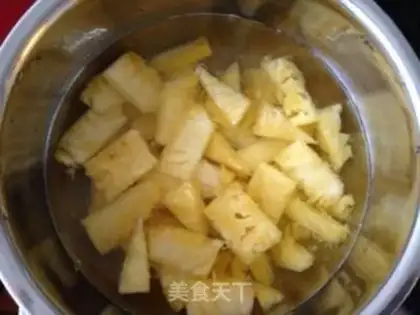 Make Pineapple chicken step 2