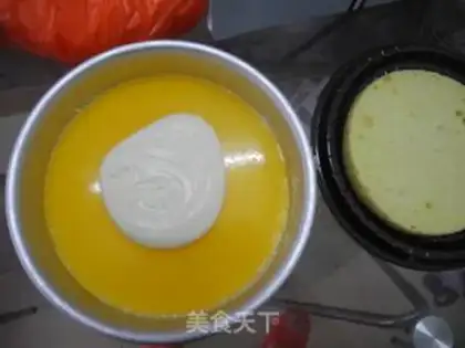 Make The daisy mousse step 14