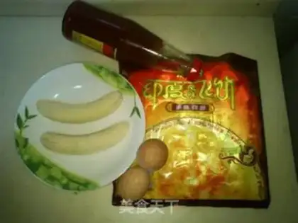 Make Banana omelet step 0