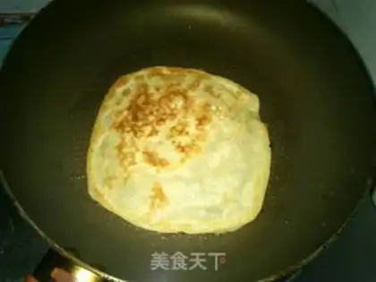 Make Banana omelet step 3