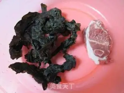 Make Sea belt fried meat step 0