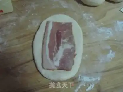 Make Onion bacon cheese bread step 5
