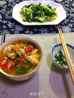 Make Tomato noodle soup step 8