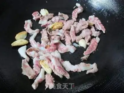 Make Sea belt fried meat step 4