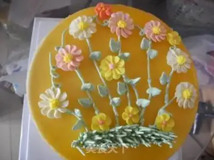 Make The daisy mousse step 27