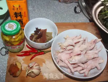 Make Porridge claws step 0
