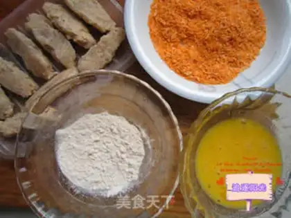 Make Gold shrimp sticks step 3