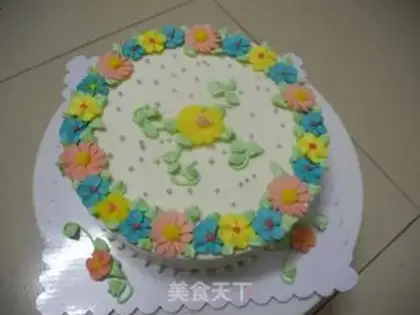 Make The daisy mousse step 30