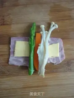Make Cheese bacon rolls step 4