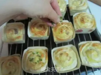 Make Onion bacon cheese bread step 11
