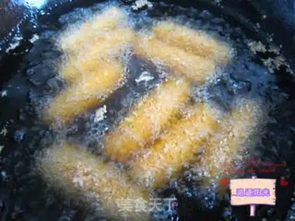 Make Gold shrimp sticks step 6