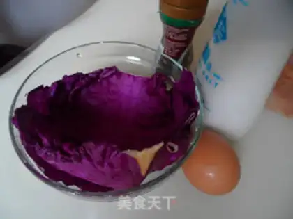 Make Blue egg rolls step 0