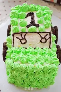 Make Car cake step 8