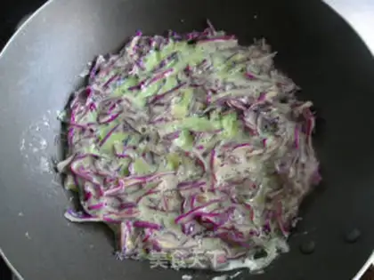Make Blue egg rolls step 5