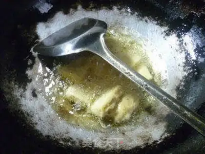 Make White rice and chicken step 2