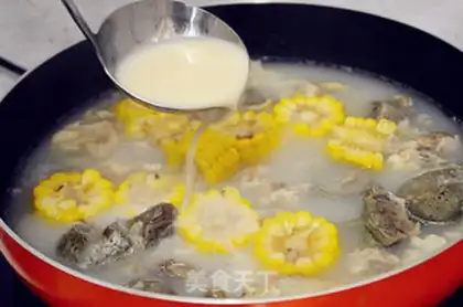 Make Corn-bone soy sauce step 9