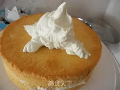 Make A goat cake step 5