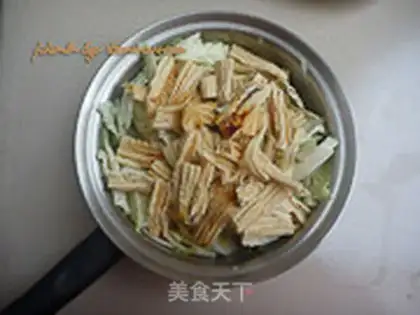 Make Cabbage mackerel step 3