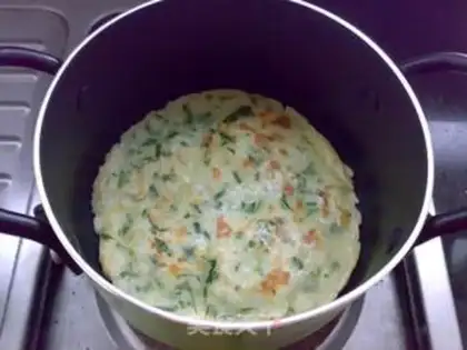 Make Sausage egg pancakes step 4