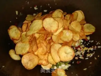 Make Pepper potato chips step 6