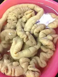 Make Spicy intestines step 3