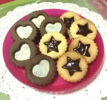 Make Chocolate crackers step 17