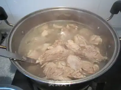 Make Red lamb chops step 1
