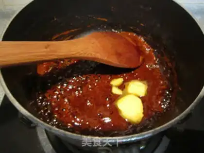 Make Caramel pineapple flip cake step 3