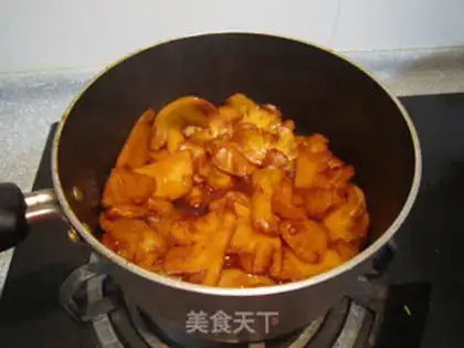 Make Caramel pineapple flip cake step 6