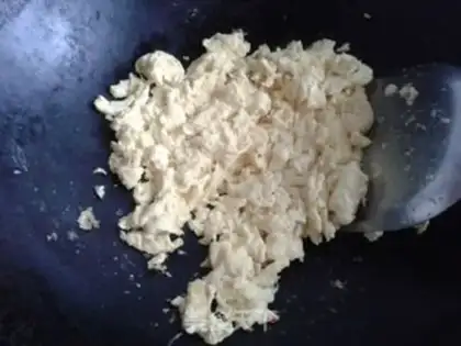 Make Egg dumplings step 2
