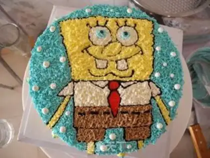 Make SpongeBobcake step 15