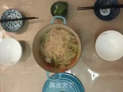 Make Bean bean noodle step 11