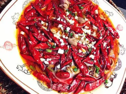 Make Spicy intestines step 17