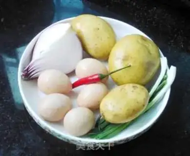 Make Potato cream eggs step 0