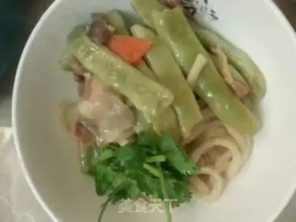 Make Bean bean noodle step 12