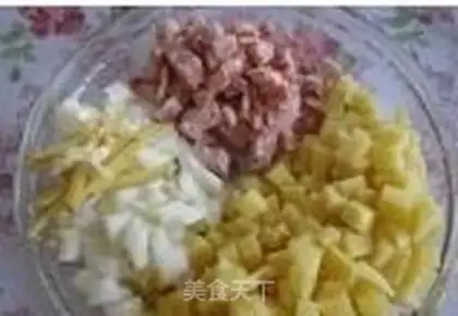 Make Bacon potato cheese step 0